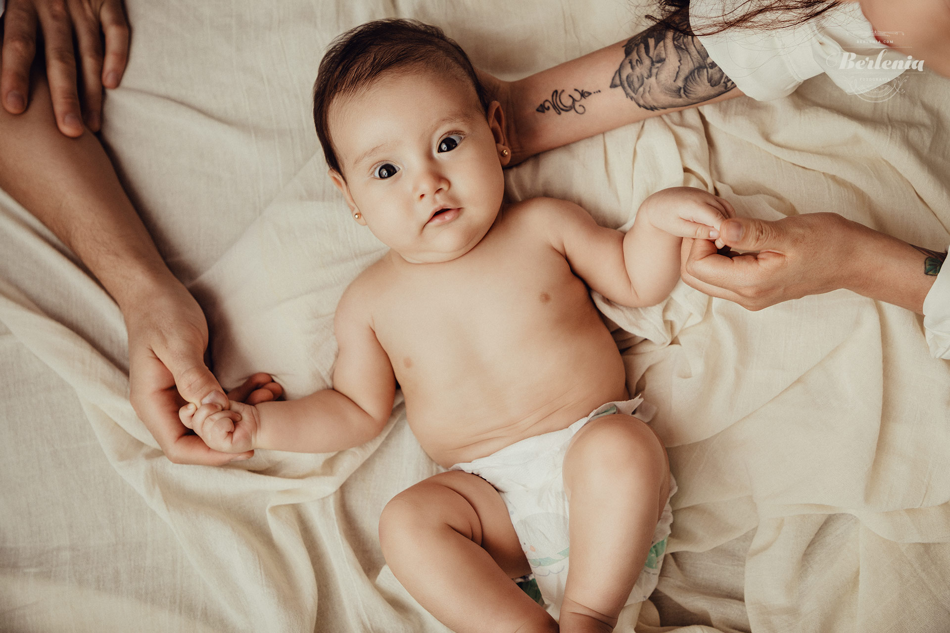 Fotografía de bebé de 3 meses - Sesión de fotos en estudio - Villa Urquiza, CABA, Buenos Aires, Argentina - Berlenia Fotografía - 05