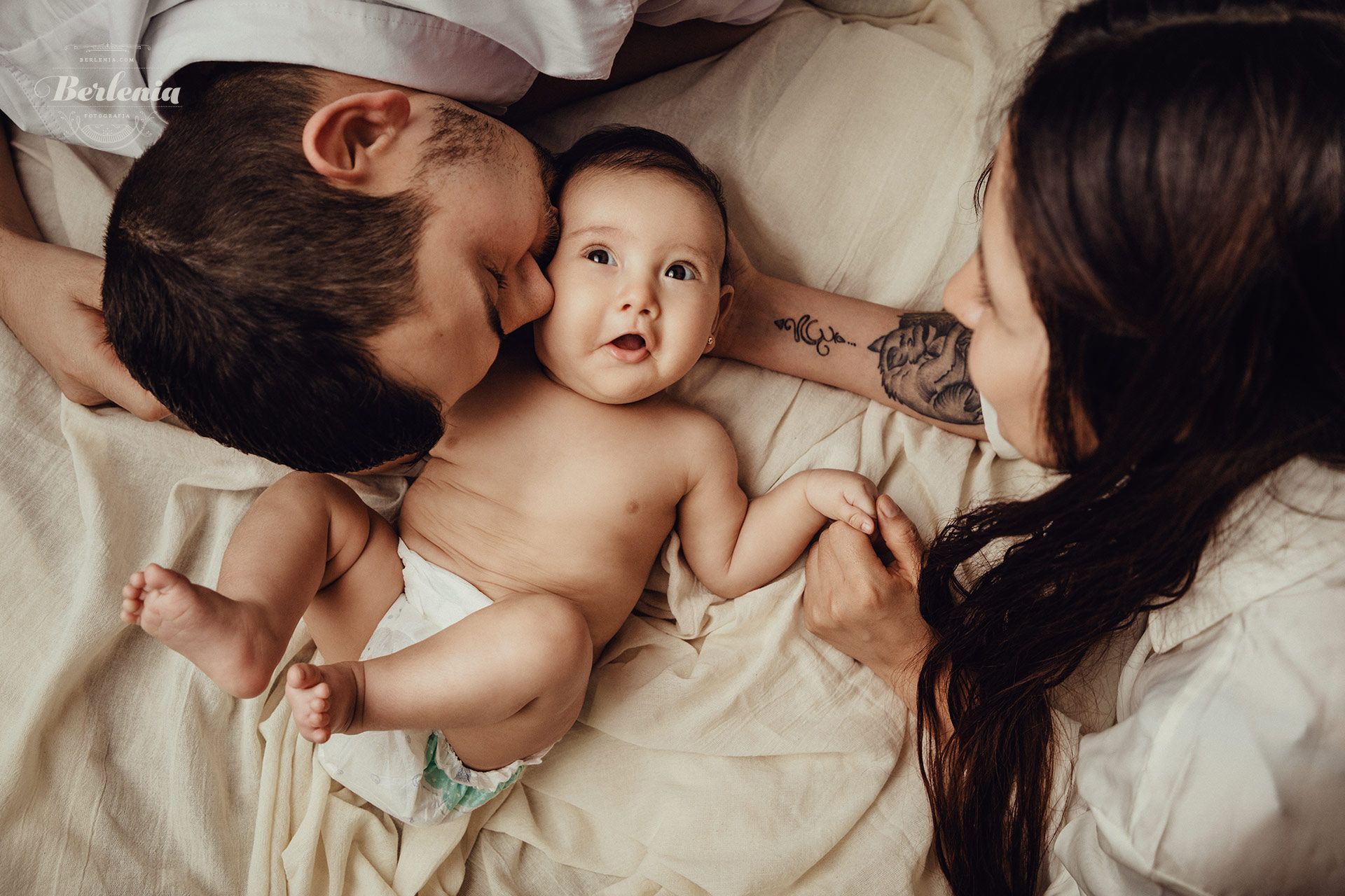 Fotografía de bebé de 3 meses - Sesión de fotos en estudio - Villa Urquiza, CABA, Buenos Aires, Argentina - Berlenia Fotografía - 06