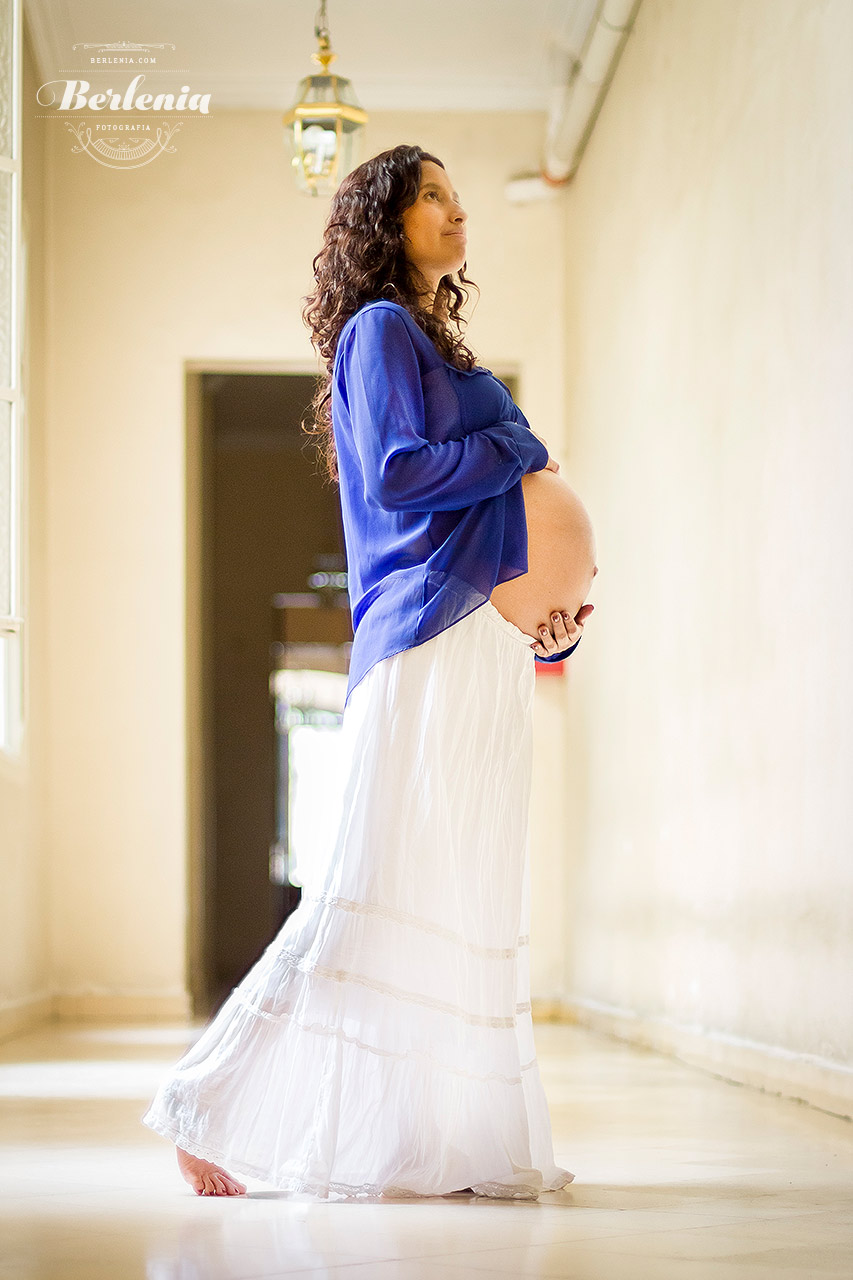 Fotografía de embarazo en domicilio en CABA - Sesión de fotos embarazada - Ciudad de Buenos Aires, Argentina - Berlenia Fotografía - 03