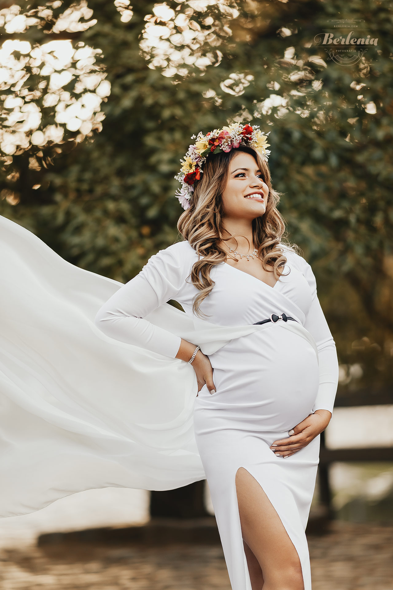 Fotografía de embarazo en pareja en Lago de Regatas, Palermo - Sesión de fotos embarazada en exterior - CABA, Buenos Aires, Argentina - Berlenia Fotografía - 10
