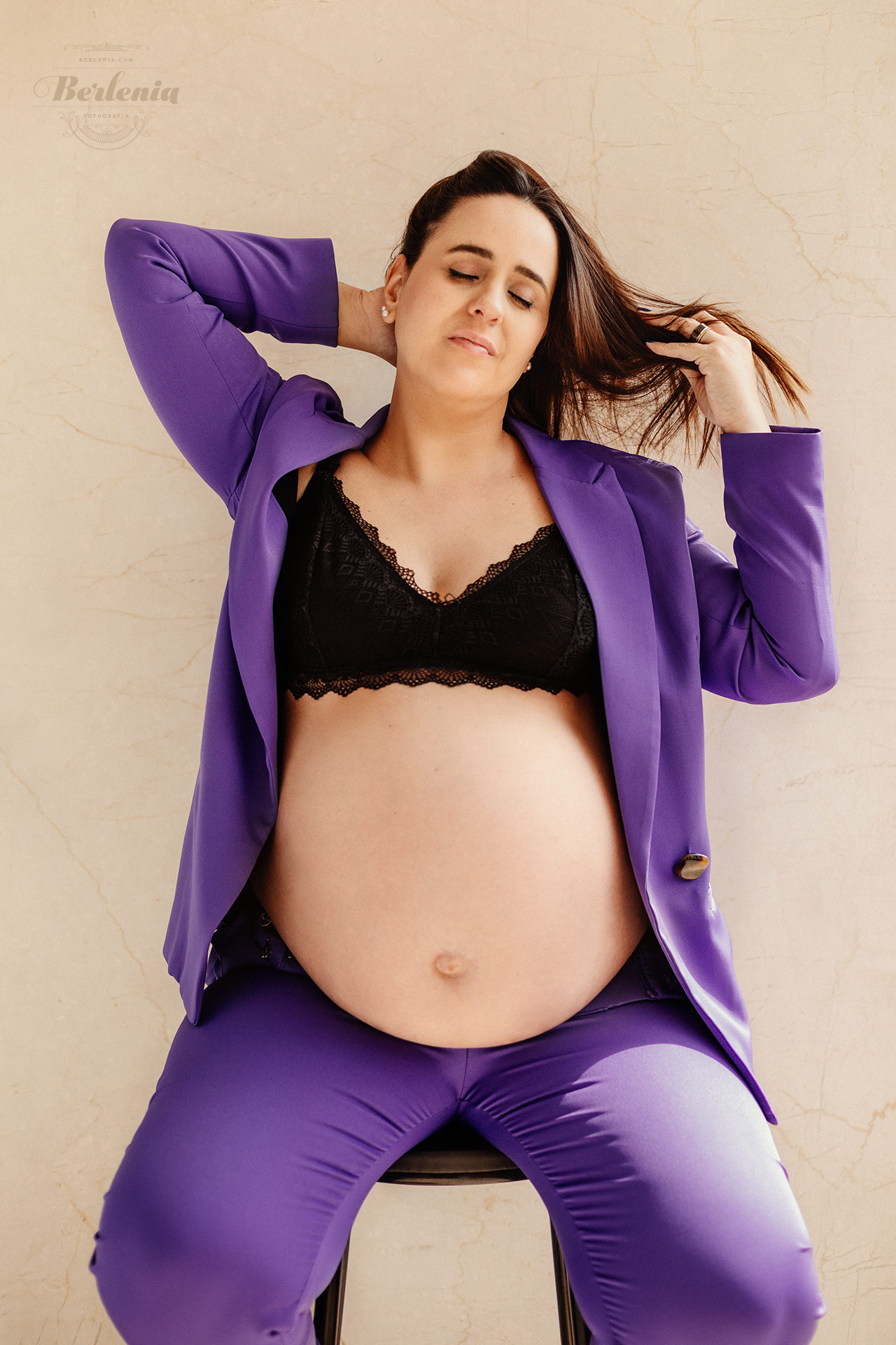 Sesión de fotos de embarazo en domicilio en Recoleta - Ciudad de Buenos Aires, Argentina - Berlenia Fotografía - 02