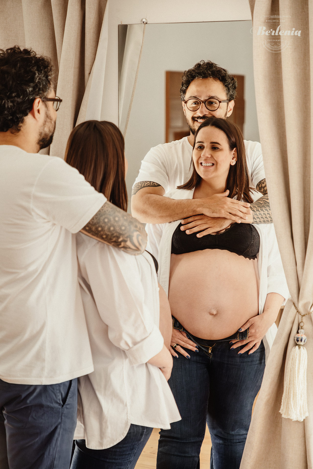 Sesión de fotos de embarazo en domicilio en Recoleta - Ciudad de Buenos Aires, Argentina - Berlenia Fotografía - 18