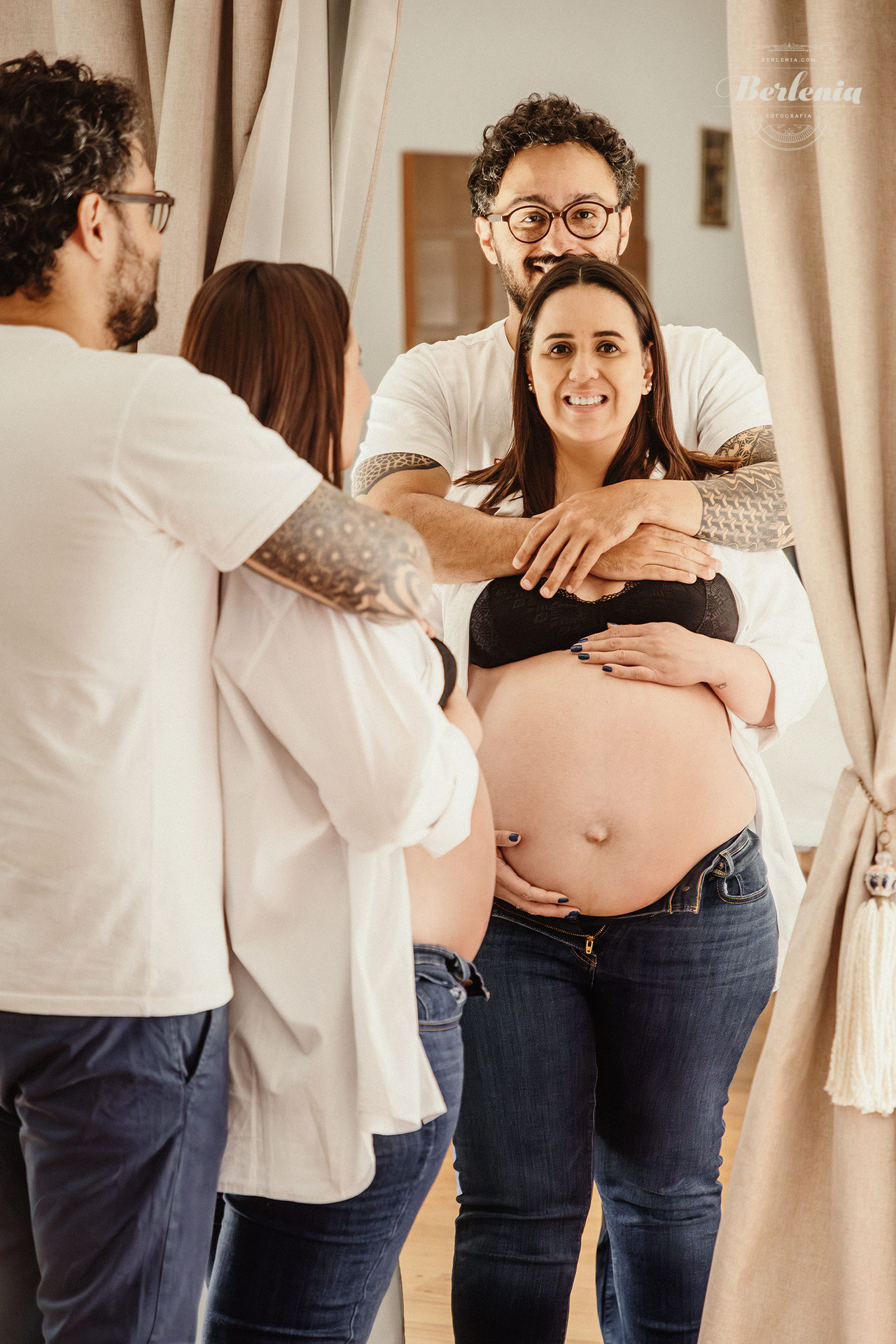 Sesión de fotos de embarazo en domicilio en Recoleta - Ciudad de Buenos Aires, Argentina - Berlenia Fotografía - 19