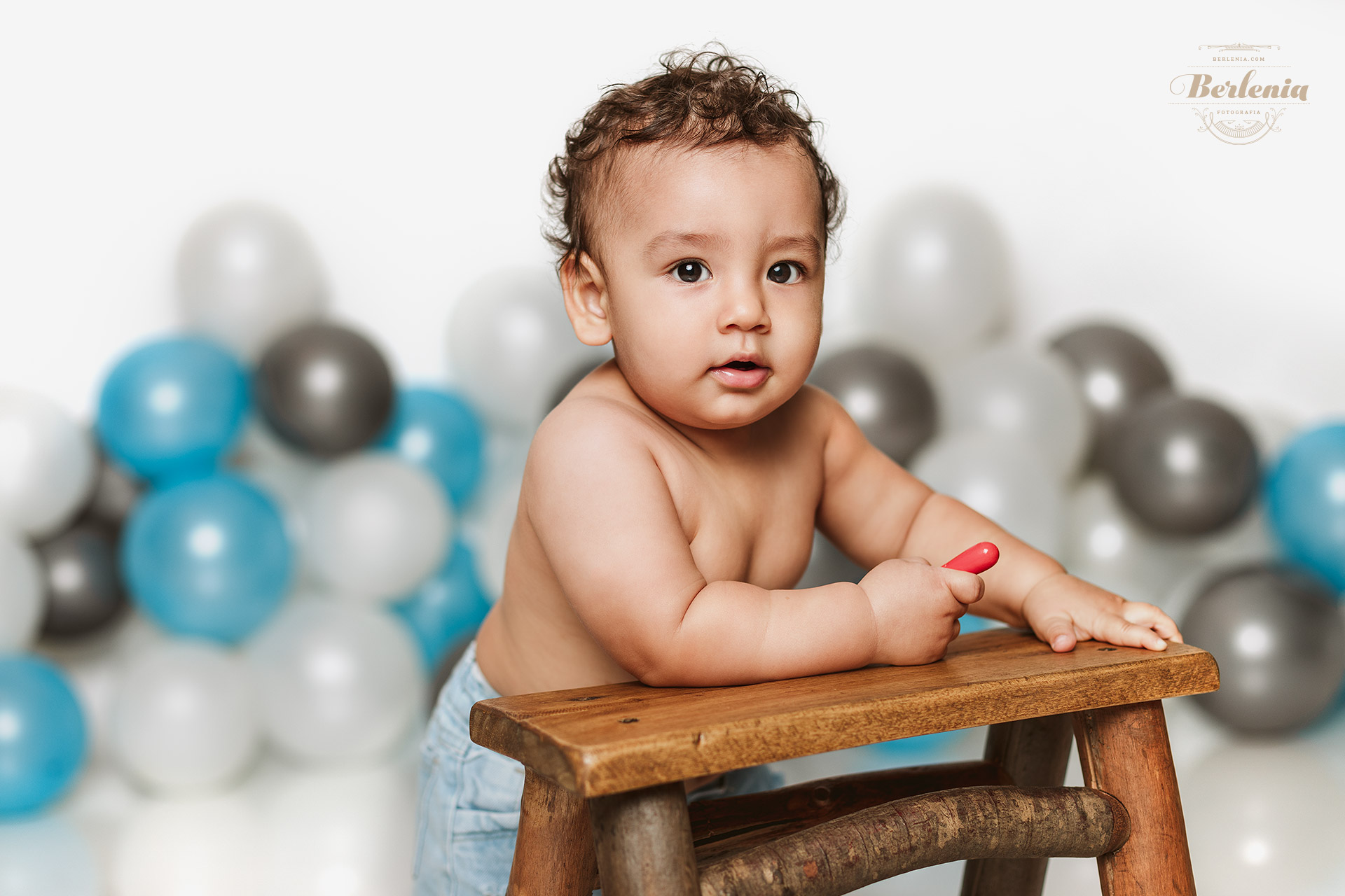 Sesión de fotos primer año en estudio - Book de fotos de bebé en estudio - Villa Urquiza, CABA, Buenos Aires, Argentina - Berlenia Fotografía - 02