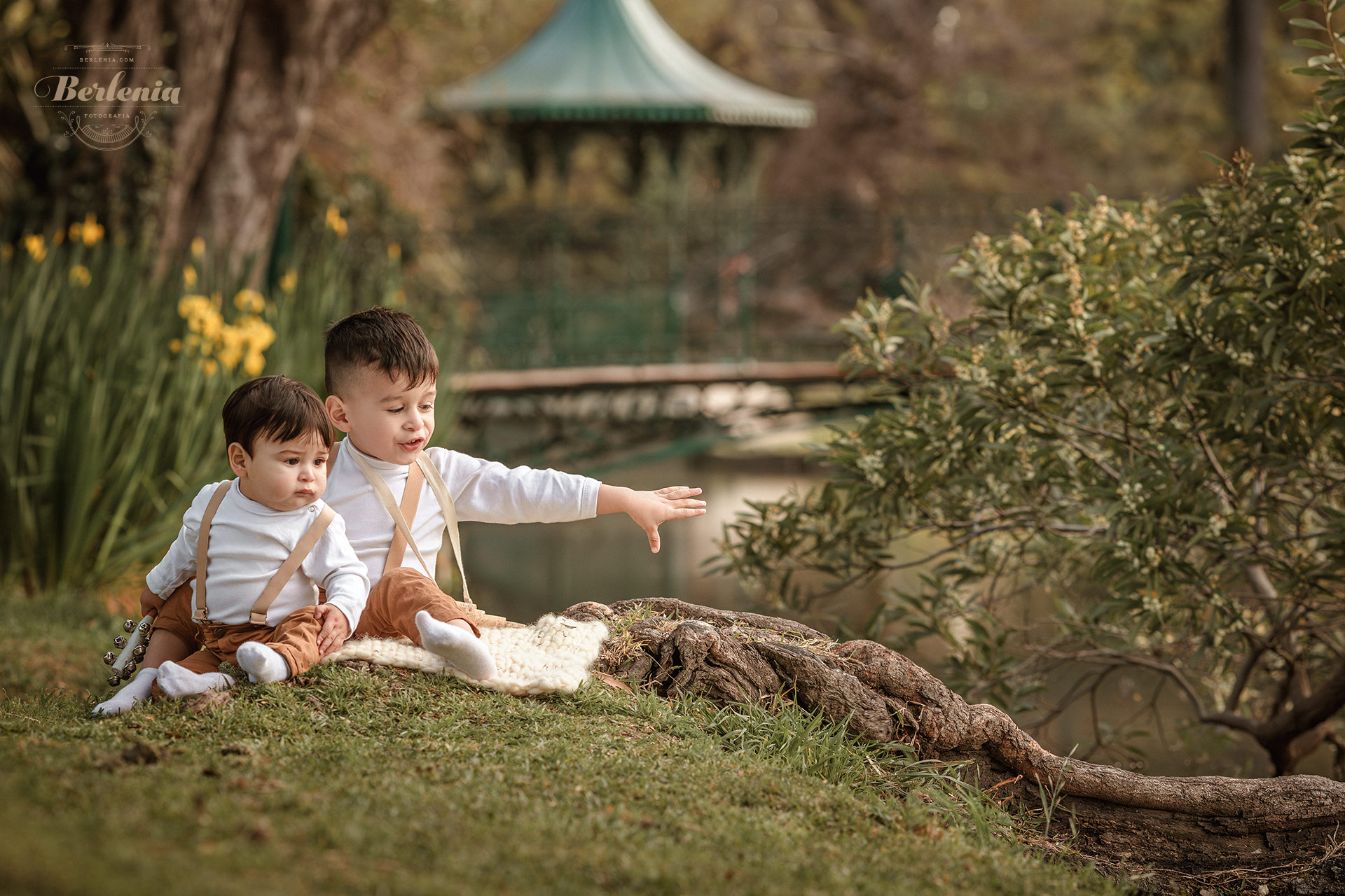 Sesión de fotos de bebé con hermanito - Ciudad de Buenos Aires, Argentina - Berlenia Fotografía - 03