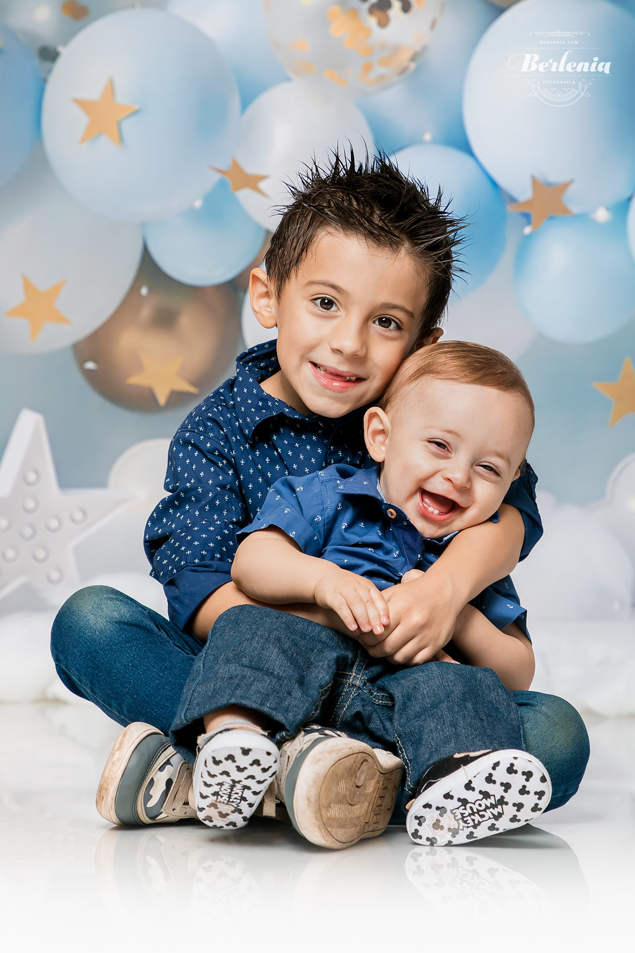 Sesión de fotos de cumpleaños de bebé - Fotográfia en estudio - Villa Urquiza, Capital Federal, Buenos Aires, Argentina - Berlenia Fotografía - 13