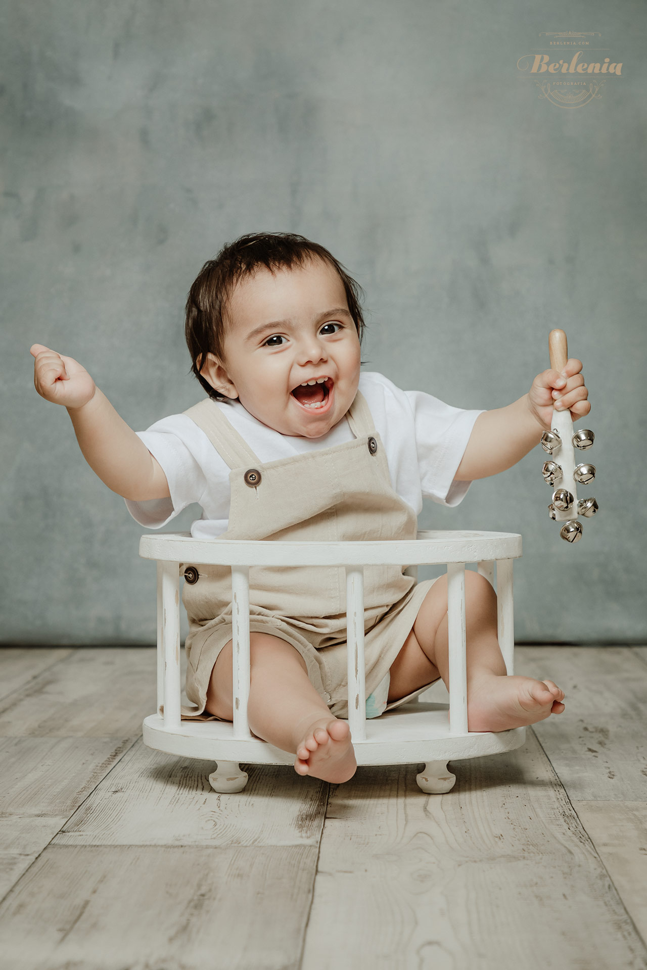 Sesión de fotos de primer cumple en CABA - Sesión fotográfica en estudio - Villa Urquiza, Capital Federal, Buenos Aires, Argentina - Berlenia Fotografía - 10