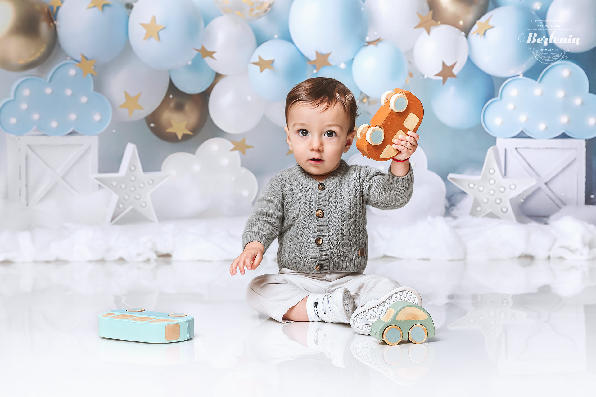 Sesión de fotos primer año en Villa Urquiza - Book de fotos de bebé en estudio - CABA, Buenos Aires, Argentina - Berlenia Fotografía - 06